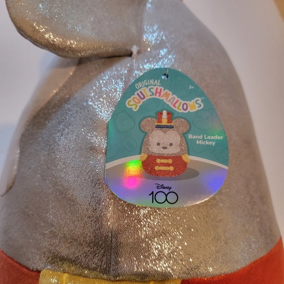 Mickey Squishmallow Sorcerer's Apprentice 14", holographic 'Special Edition' tag - Picture 15 of 16